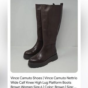 Vince Camuto Brown Boots